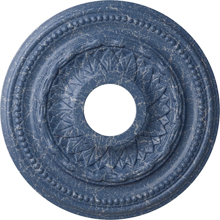 Ekena Millwork Galway Ceiling Medallion (Fits Canopies up to 3 1/4"), 15 3/4"OD x 3 1/4"ID x 1"P, Americana Crackle CM15GAAMC